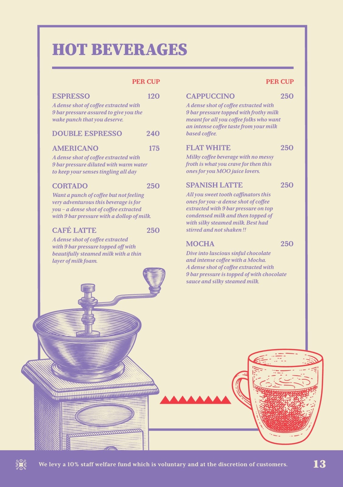 Bar Menu page 12