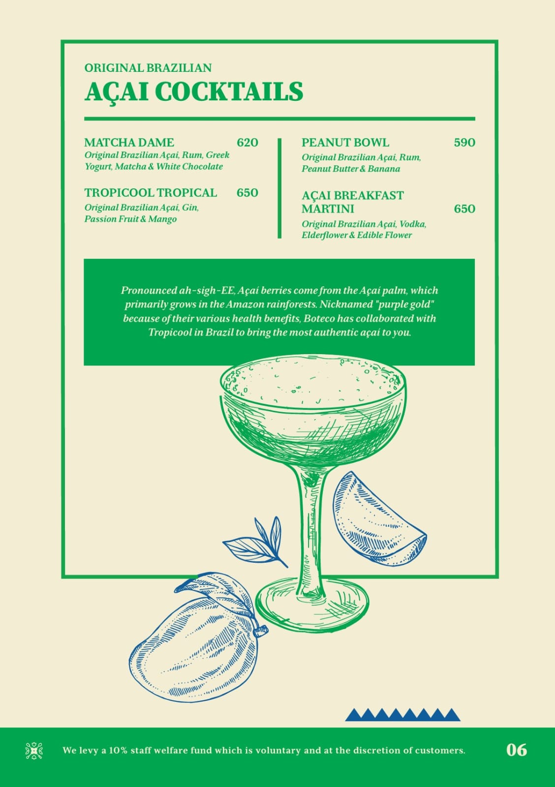 Bar Menu page 6