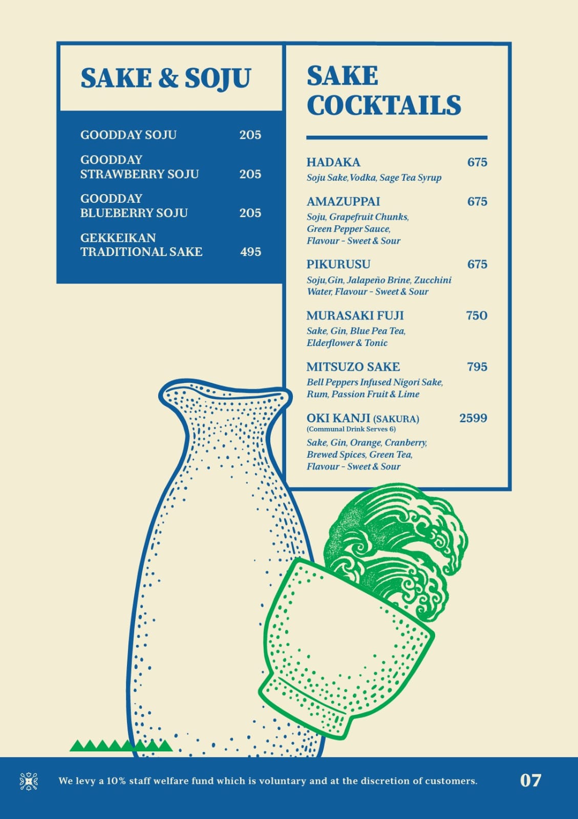 Bar Menu page 7