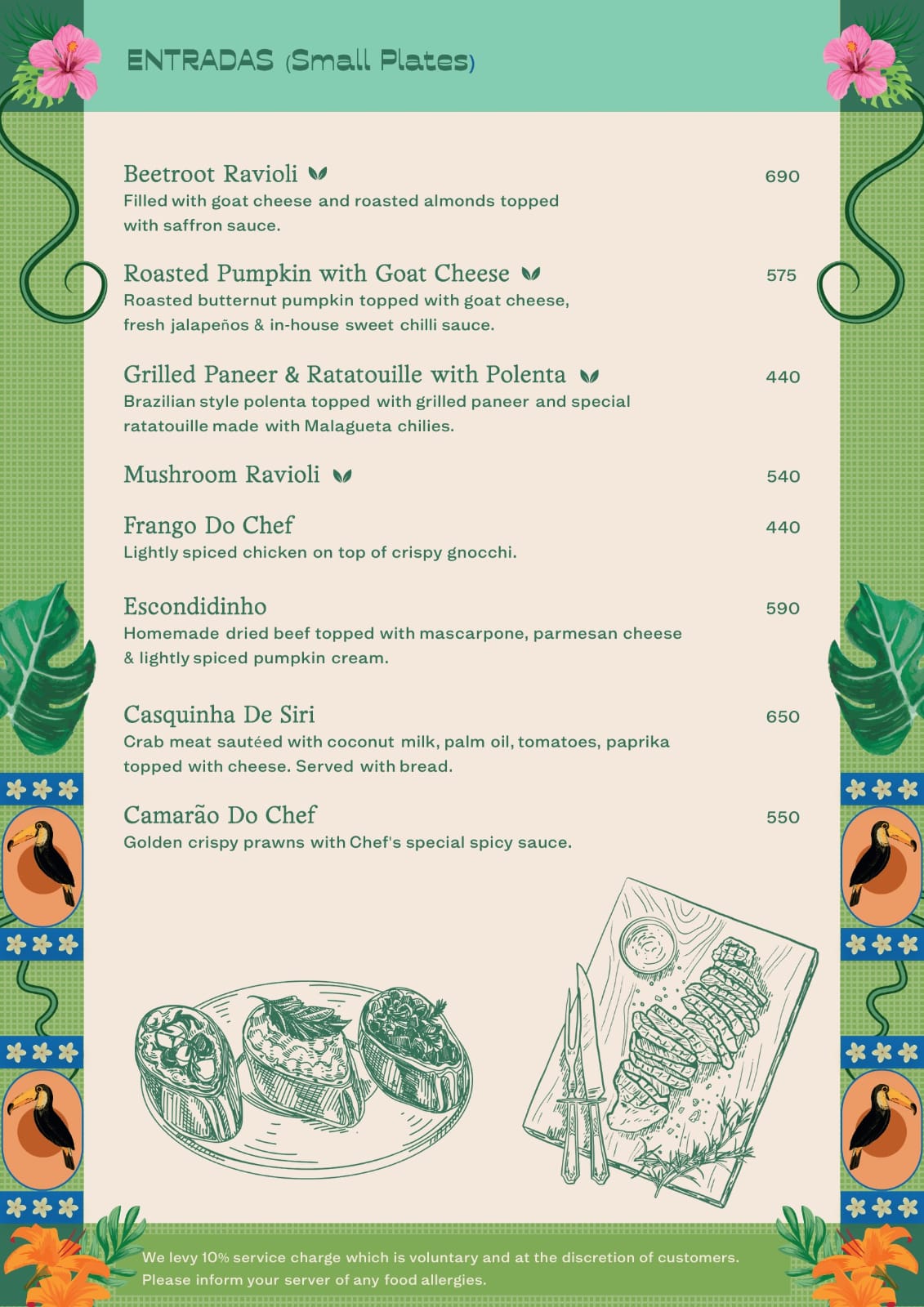 Food Menu page 5