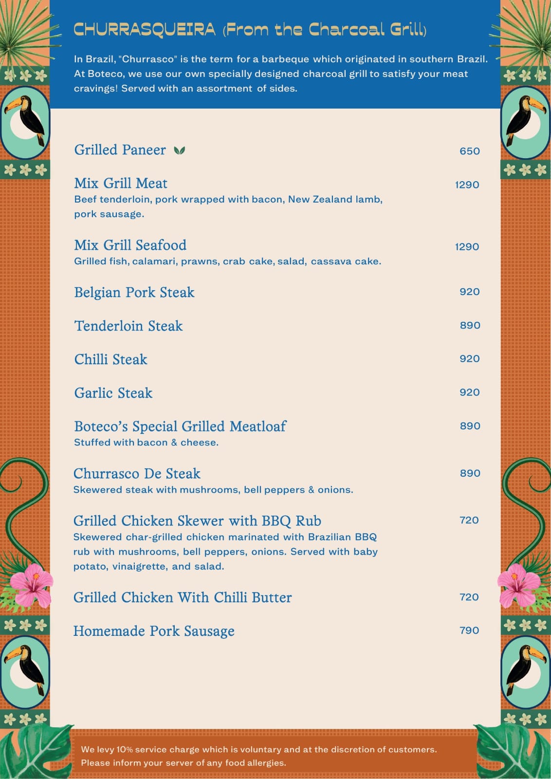 Food Menu page 6